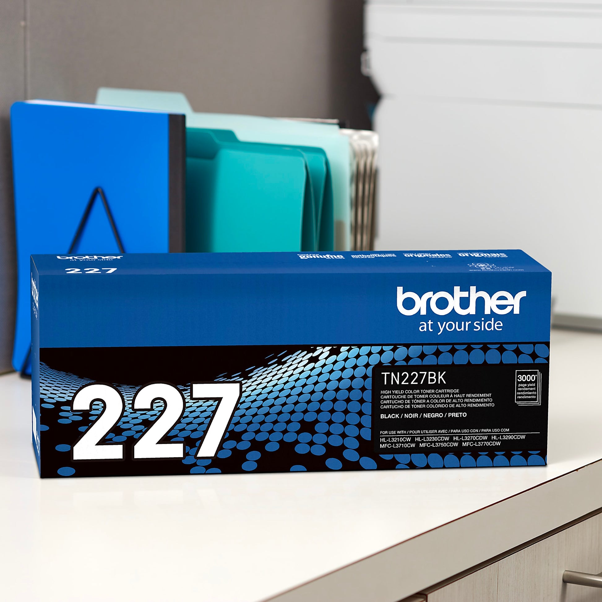 Genuine Brother TN227BK High Yield Black Toner Cartridge (3,000 pages) Image 4