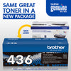 Genuine Brother TN436BK Black Toner Cartridge (6,500 pages) Image 3