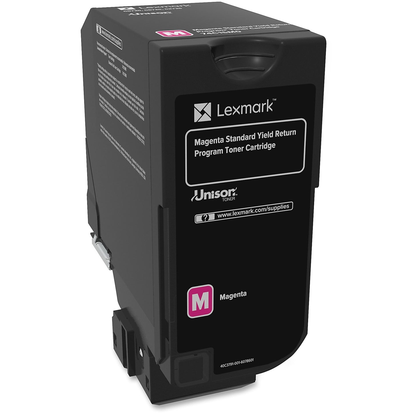 Genuine Lexmark 74C1SM0 High Yield Magenta Toner Cartridge (7,000 pages) Return Program