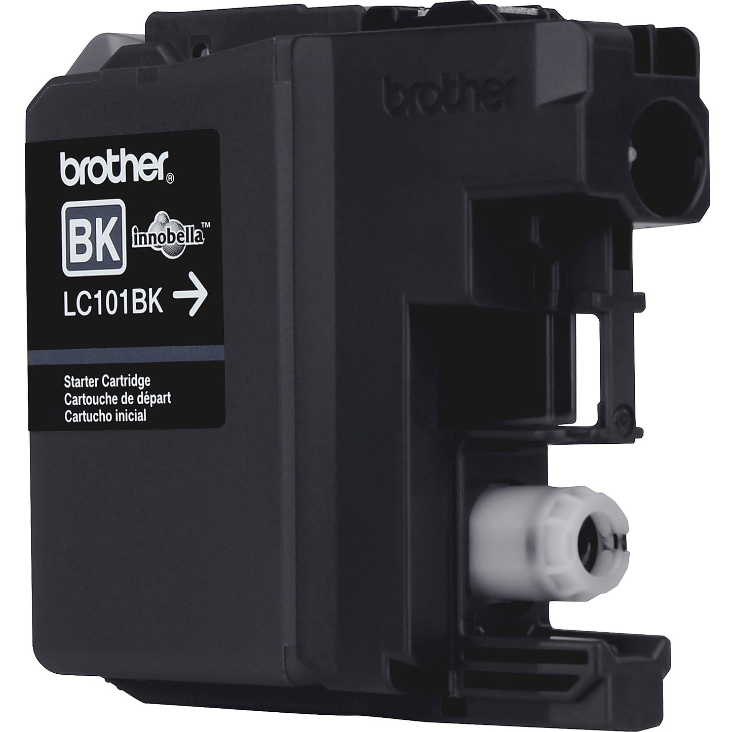 Genuine Brother LC101BK Black Ink Cartridge (300 pages)
