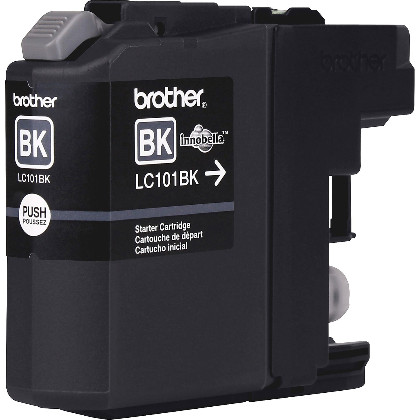 Genuine Brother LC101BK Black Ink Cartridge (300 pages)