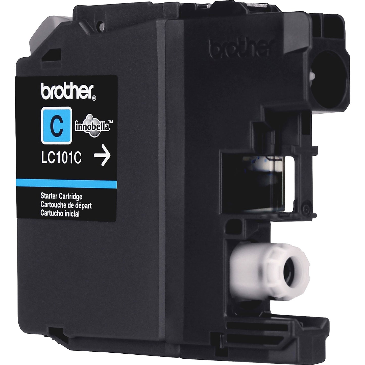 Genuine Brother LC101C Cyan Ink Cartridge (300 pages)
