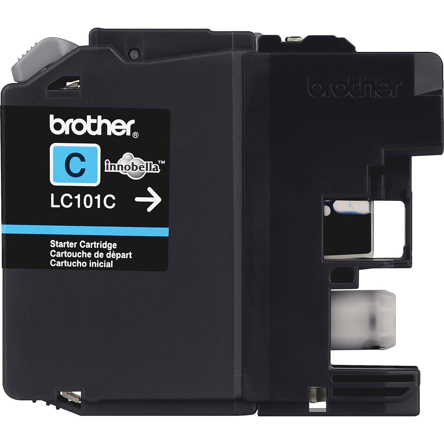 Genuine Brother LC101C Cyan Ink Cartridge (300 pages)