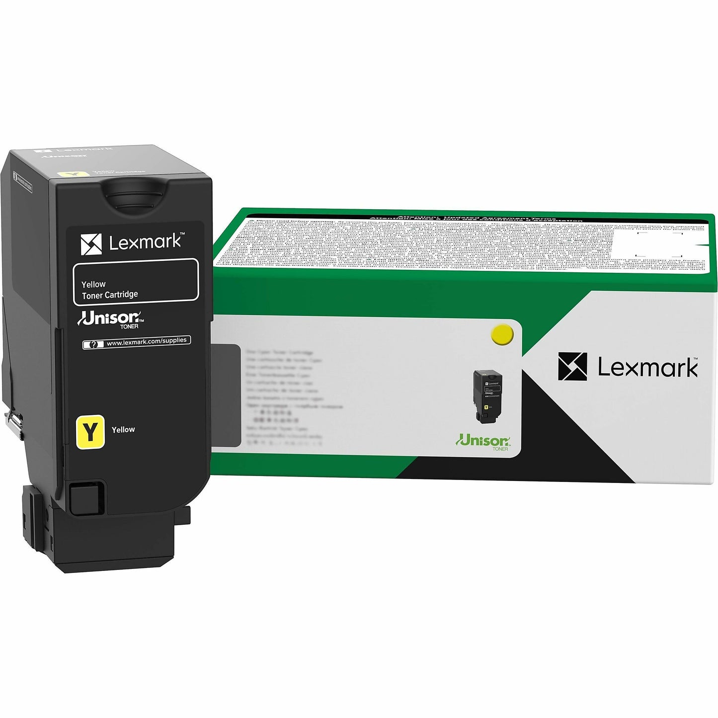 Genuine Lexmark 71C10Y0 Yellow Toner Cartridge (5,000 pages) Return Program