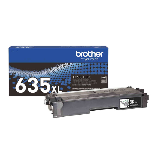 Genuine Brother TN635XLBK Black Toner Cartridge (5,500 pages)