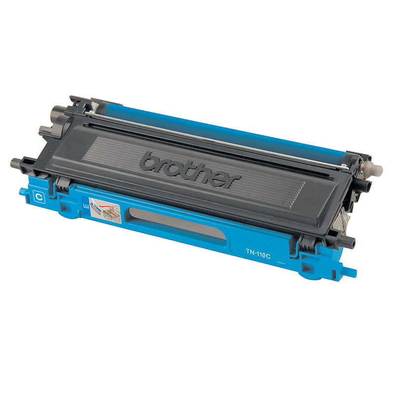 Genuine Brother TN110C Cyan Toner Cartridge (2,500 pages)