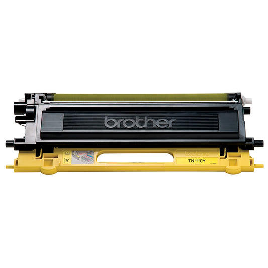 Genuine Brother TN110Y Yellow Toner Cartridge (2,500 pages)