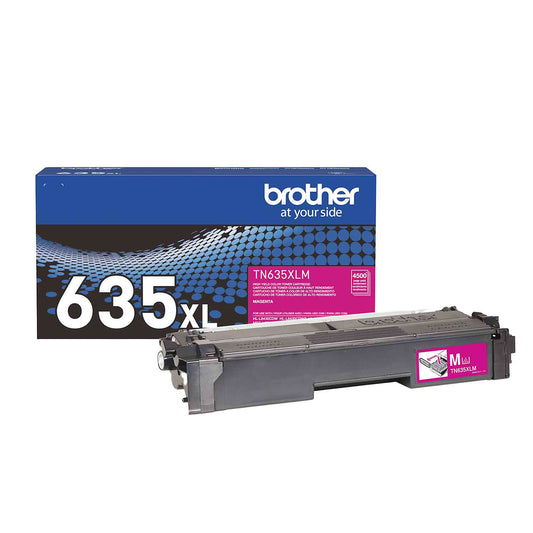 Genuine Brother TN635XLM Magenta Toner Cartridge (4,500 pages)