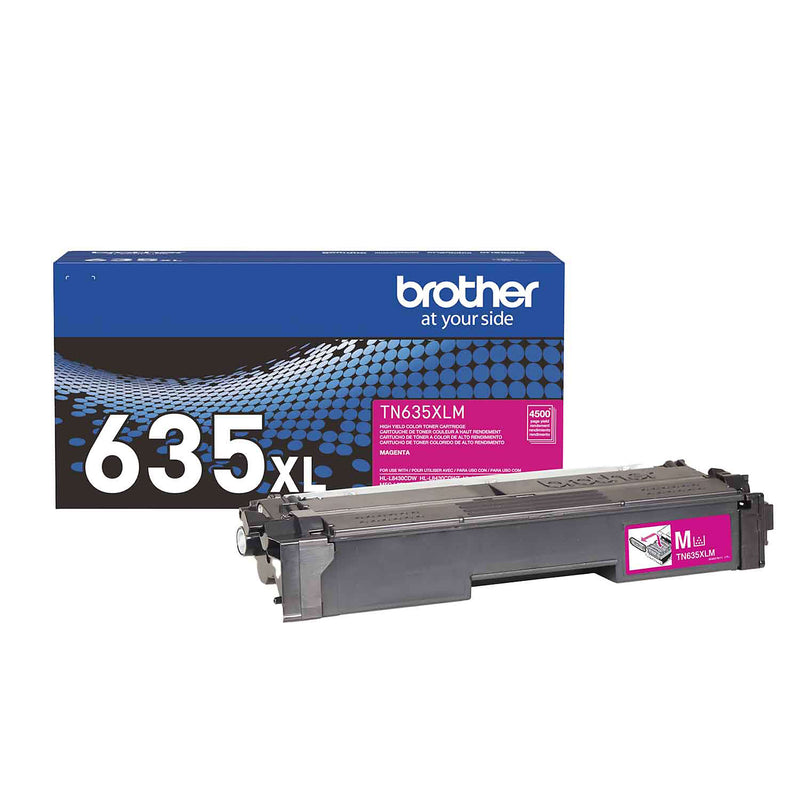 Genuine Brother TN635XLM Magenta Toner Cartridge (4,500 pages)
