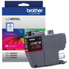 Genuine Brother LC401XLM High Yield Magenta Ink Cartridge (500 pages)