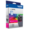 Genuine Brother LC401XLM High Yield Magenta Ink Cartridge (500 pages)