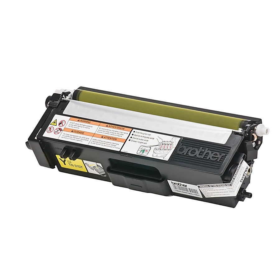 Genuine Brother TN310Y Yellow Toner Cartridge (1,500 pages)