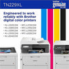 Genuine Brother TN229XLY High Yield Yellow Toner Cartridge (2,300 pages)