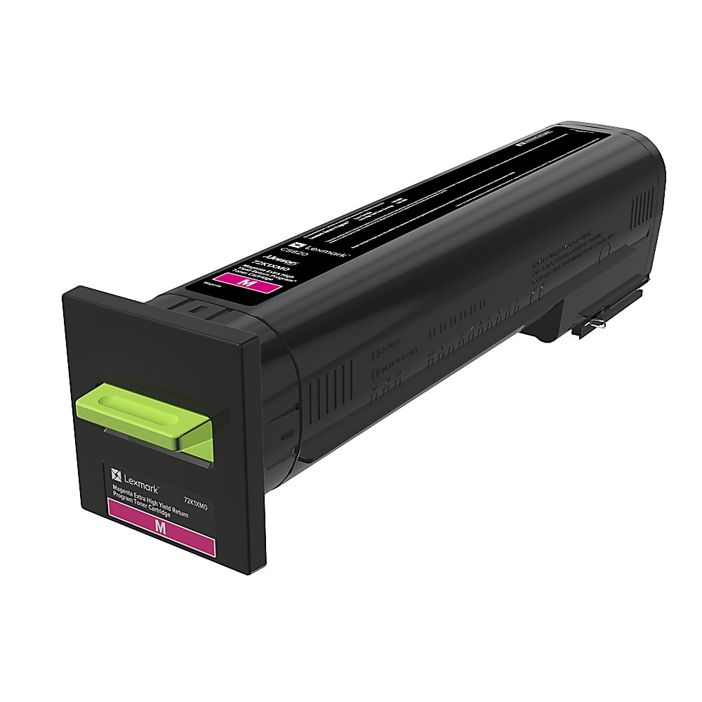 Genuine Lexmark 72K1XM0 High Yield Magenta Toner Cartridge (22,000 pages) Return Program