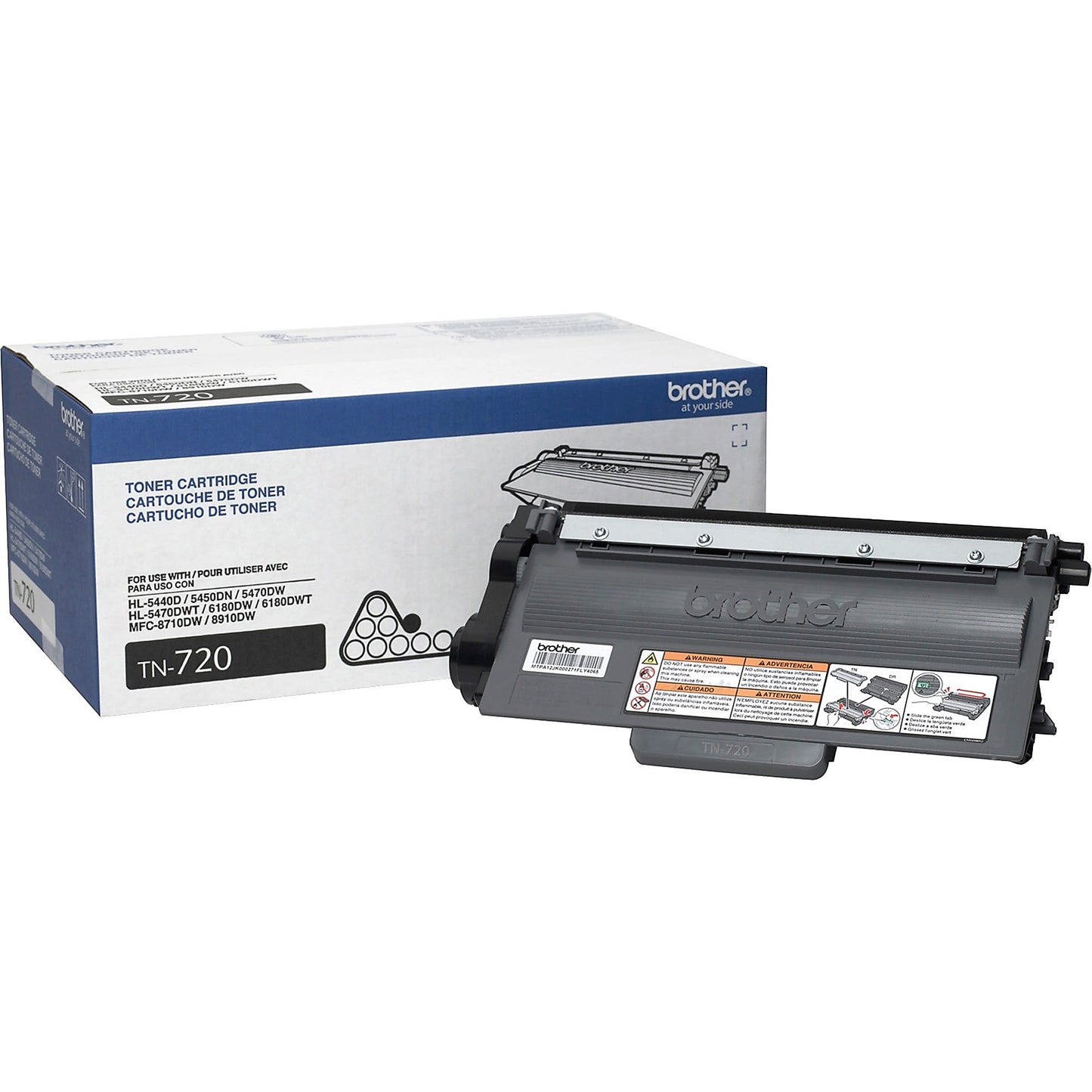 Genuine Brother TN720 Black Toner Cartridge (3,000 pages)