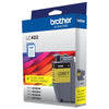 Genuine Brother LC402Y Yellow Ink Cartridge (550 pages)