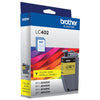 Genuine Brother LC402Y Yellow Ink Cartridge (550 pages)