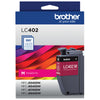 Genuine Brother LC402M Magenta Ink Cartridge (550 pages)