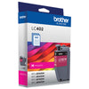 Genuine Brother LC402M Magenta Ink Cartridge (550 pages)