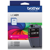Genuine Brother LC401M Magenta Ink Cartridge (200 pages)