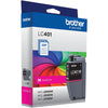Genuine Brother LC401M Magenta Ink Cartridge (200 pages)