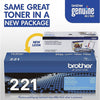 Genuine Brother TN221C Cyan Toner Cartridge (1,400 pages)