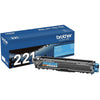 Genuine Brother TN221C Cyan Toner Cartridge (1,400 pages)