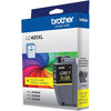 Genuine Brother LC401XLY High Yield Yellow Ink Cartridge (500 pages)