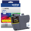 Genuine Brother LC401XLY High Yield Yellow Ink Cartridge (500 pages)