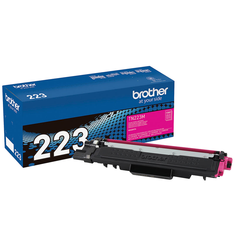 Genuine Brother TN223M Magenta Toner Cartridge (1,300 pages)