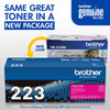 Genuine Brother TN223M Magenta Toner Cartridge (1,300 pages)