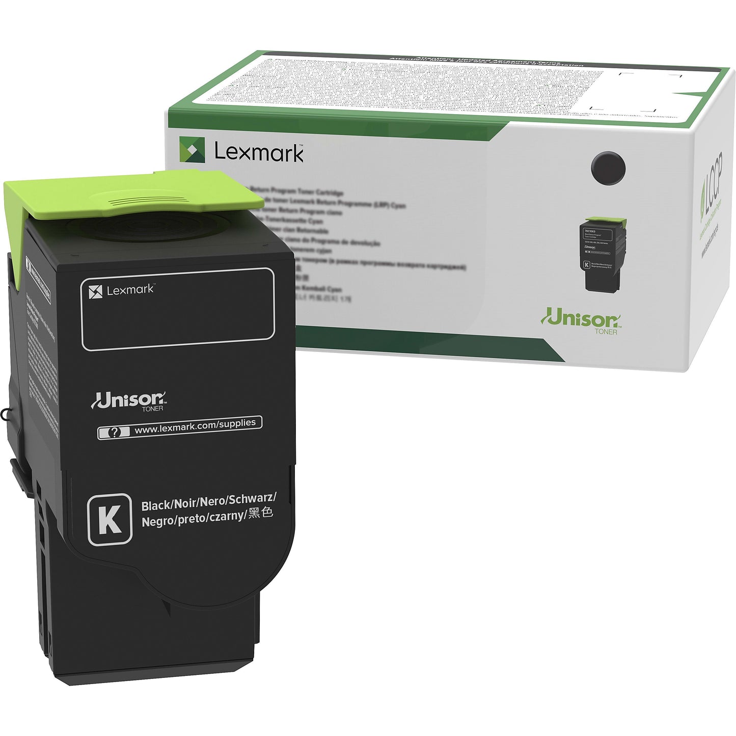 Genuine Lexmark 78C10K0 Black Toner Cartridge (2,000 pages) Return Program