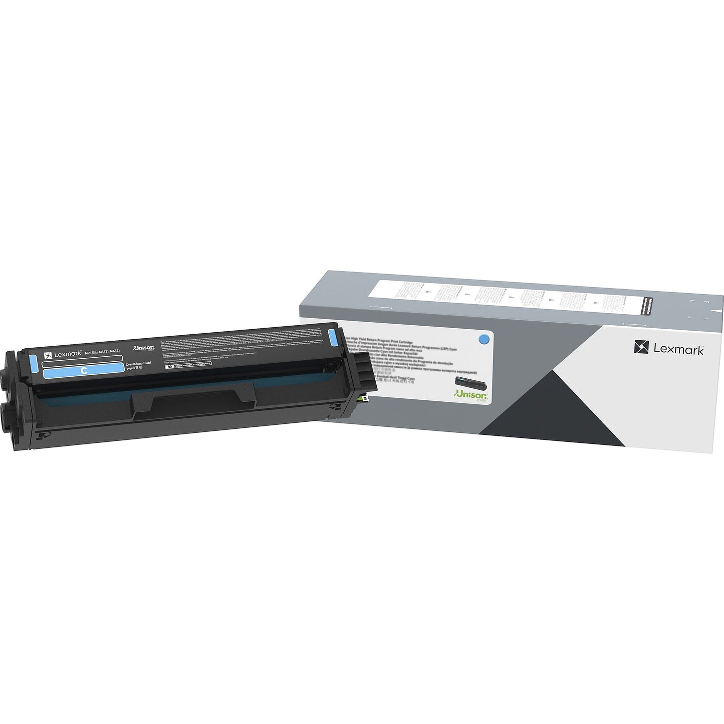 Genuine Lexmark C341XC0 High Yield Cyan Toner Cartridge (4,500 pages) Return Program