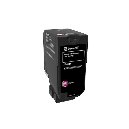 Genuine Lexmark 74C10M0 Magenta Toner Cartridge (3,000 pages) Return Program
