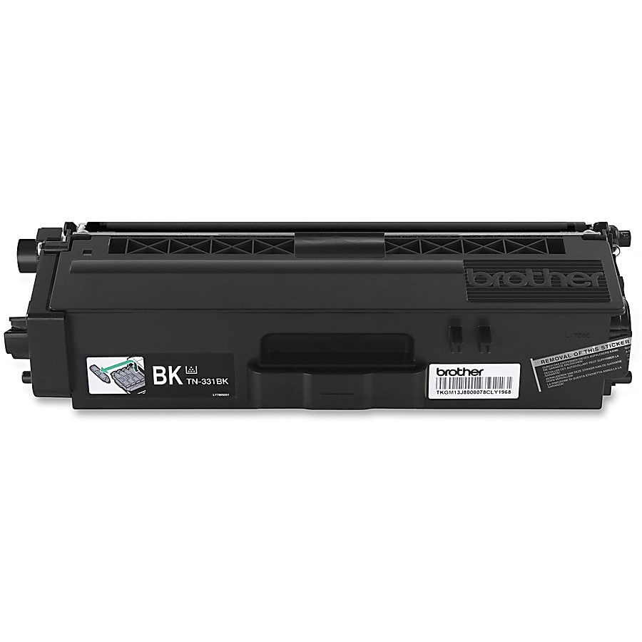 Genuine Brother TN331BK Black Toner Cartridge (2,500 pages)
