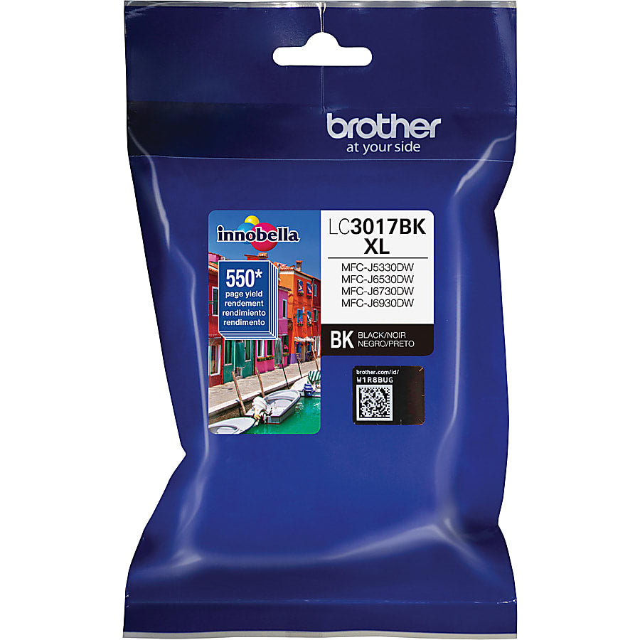 Genuine Brother LC3017BK Black Ink Cartridge (550 pages)