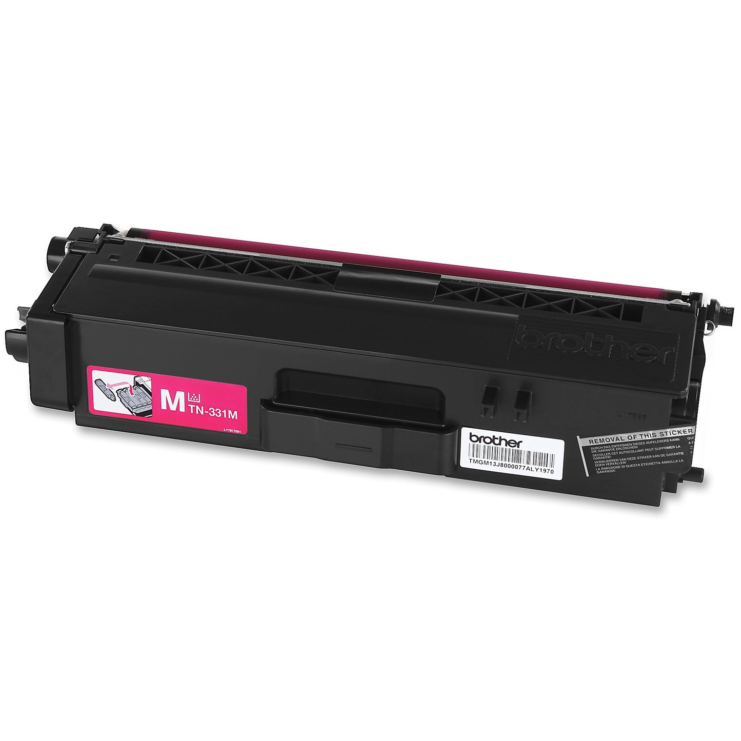 Genuine Brother TN331M Magenta Toner Cartridge (1,500 pages)