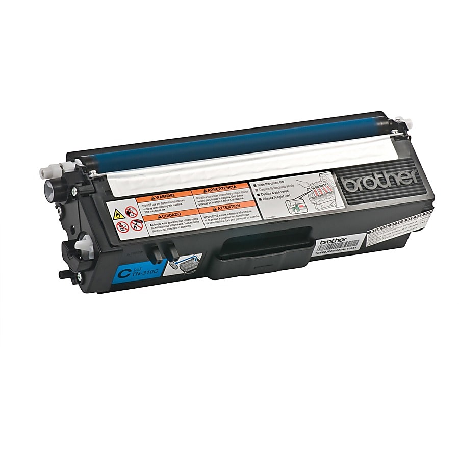 Genuine Brother TN310C Cyan Toner Cartridge (1,500 pages)