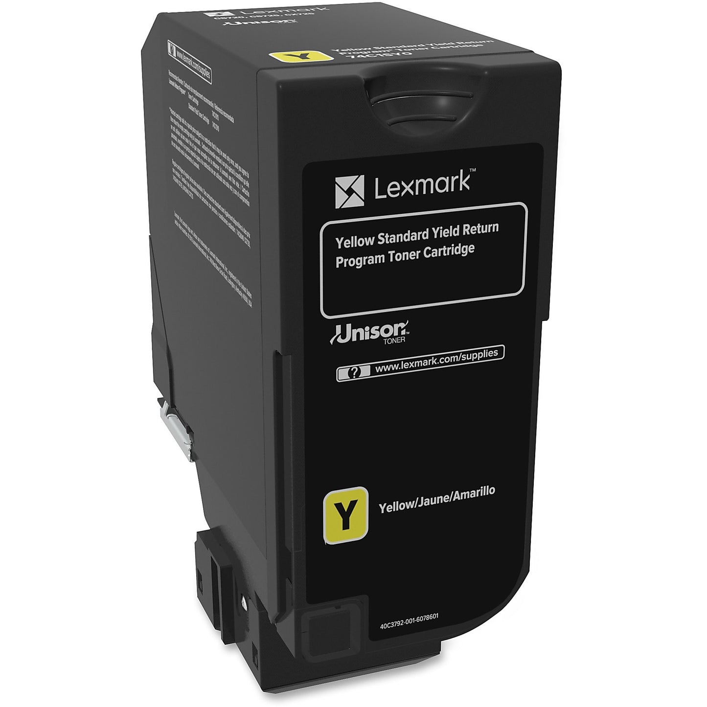 Genuine Lexmark 74C1SY0 High Yield Yellow Toner Cartridge (7,000 pages) Return Program