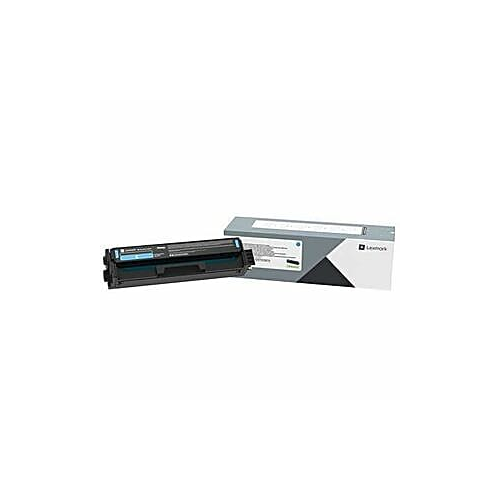Genuine Lexmark C320020 Cyan Toner Cartridge (1,500 pages)