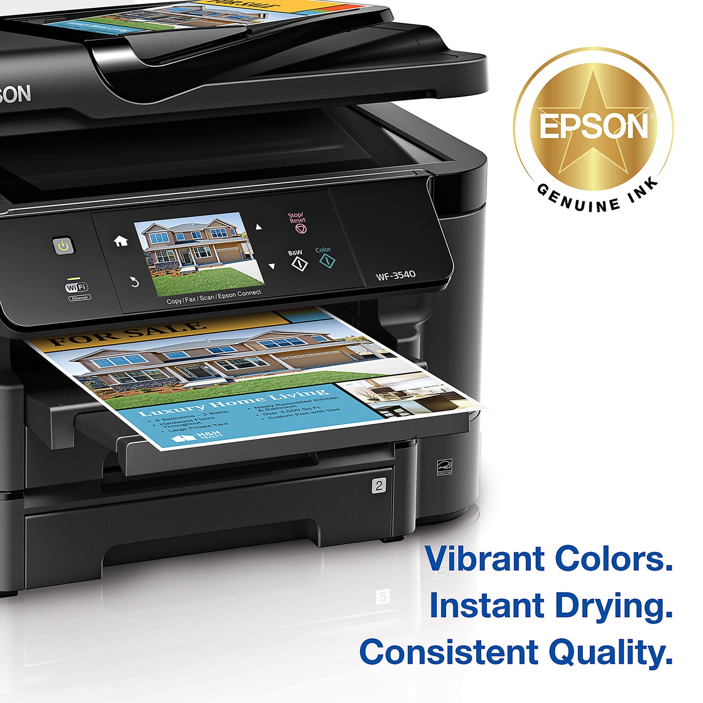 Genuine Epson T127120 Black Ink Cartridge (1,000 pages)