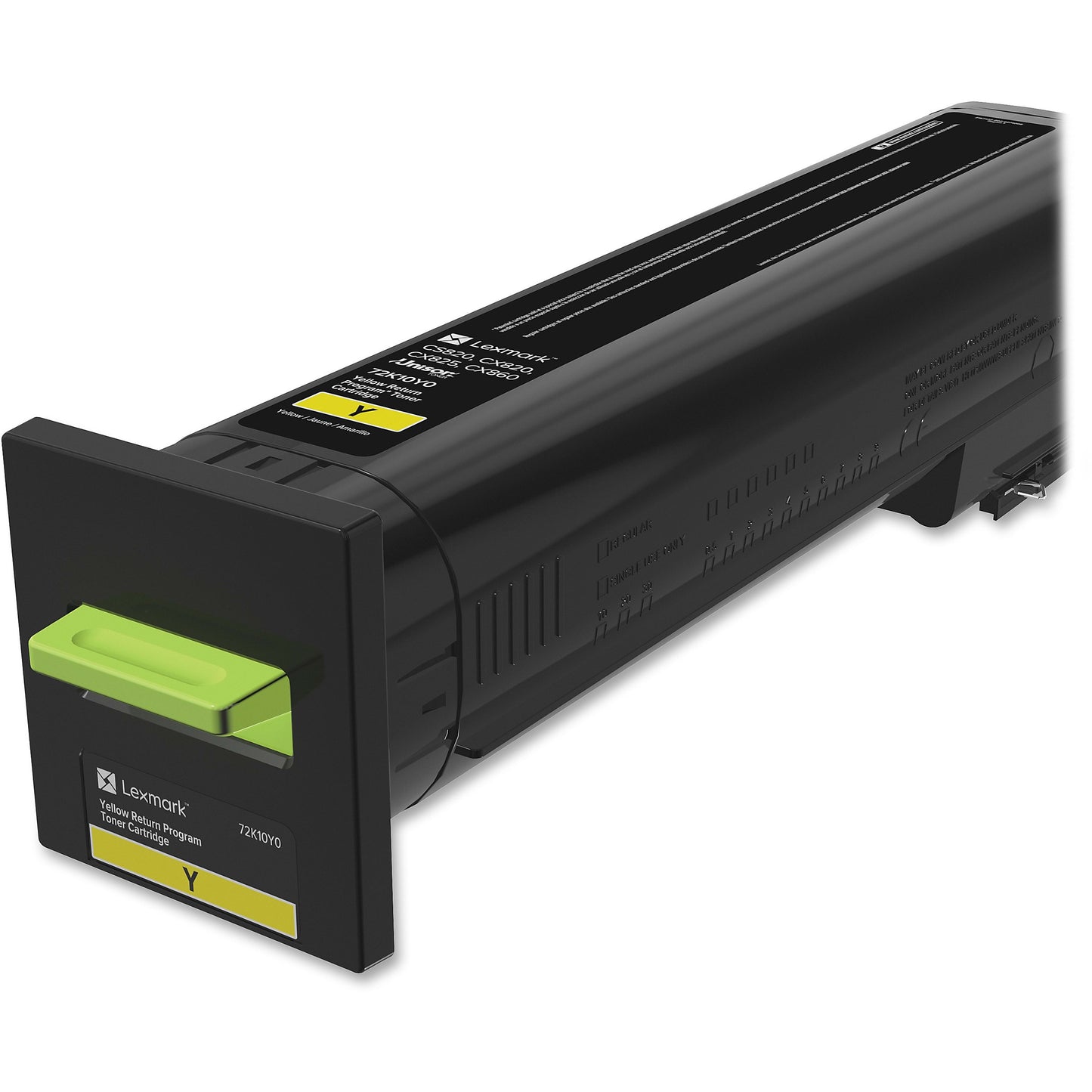 Genuine Lexmark 72K10Y0 Yellow Toner Cartridge (8,000 pages) Return Program