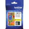 Genuine Brother LC3011Y Yellow Ink Cartridge (200 pages)