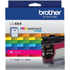 Genuine Brother LC404M Magenta Ink Cartridge (750 pages)