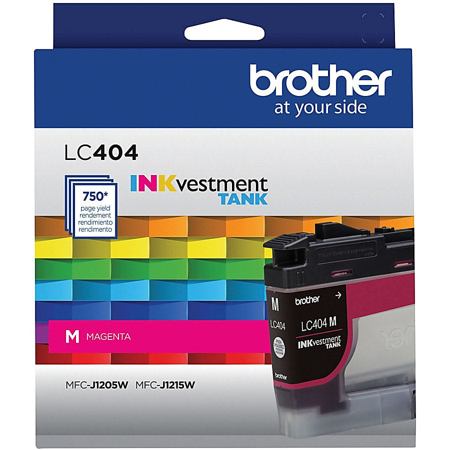 Genuine Brother LC404M Magenta Ink Cartridge (750 pages)