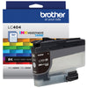 Genuine Brother LC404BK Black Ink Cartridge (750 pages)
