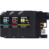 Genuine Brother LC101-3PKS Cyan, Magenta, Yellow Ink Cartridge (300 pages)