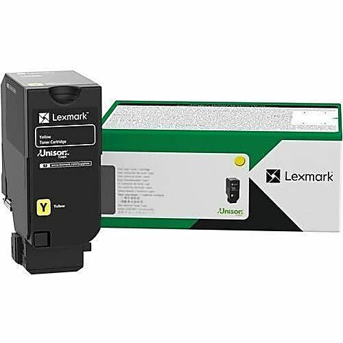 Genuine Lexmark 71C1XY0 High Yield Yellow Toner Cartridge (12,500 pages) Return Program