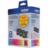 Genuine Brother LC1033PKS High Yield Cyan, Magenta, Yellow Ink Cartridge (600 pages)