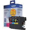 Genuine Brother LC1033PKS High Yield Cyan, Magenta, Yellow Ink Cartridge (600 pages)